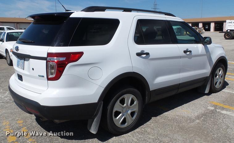 image for item J4789 2014 Ford Explorer Police Interceptor Utility SUV
