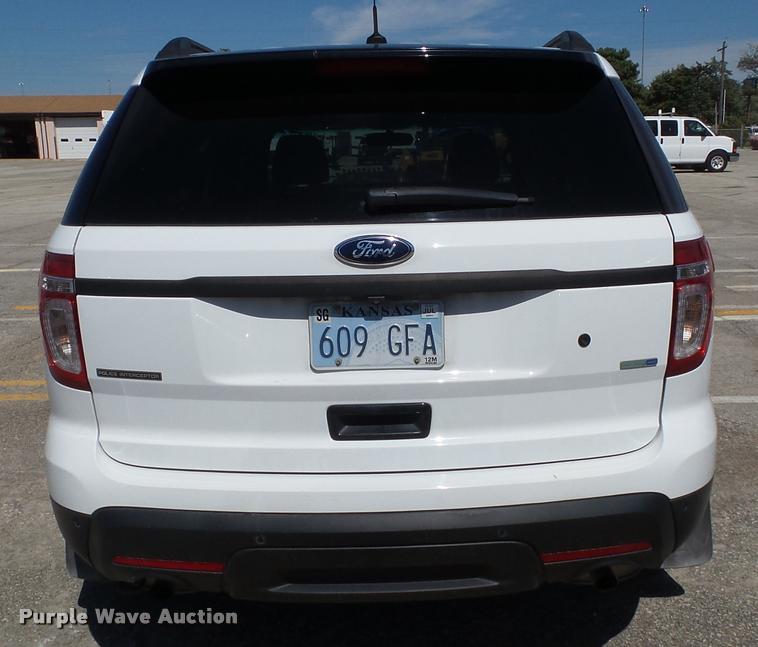 image for item J4789 2014 Ford Explorer Police Interceptor Utility SUV