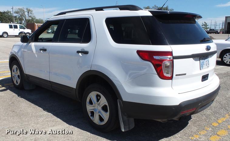 image for item J4789 2014 Ford Explorer Police Interceptor Utility SUV