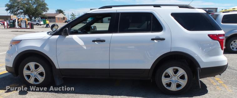 image for item J4789 2014 Ford Explorer Police Interceptor Utility SUV