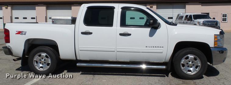 image for item J4791 2012 Chevrolet Silverado 1500 LT Z71 Crew Cab pickup truck
