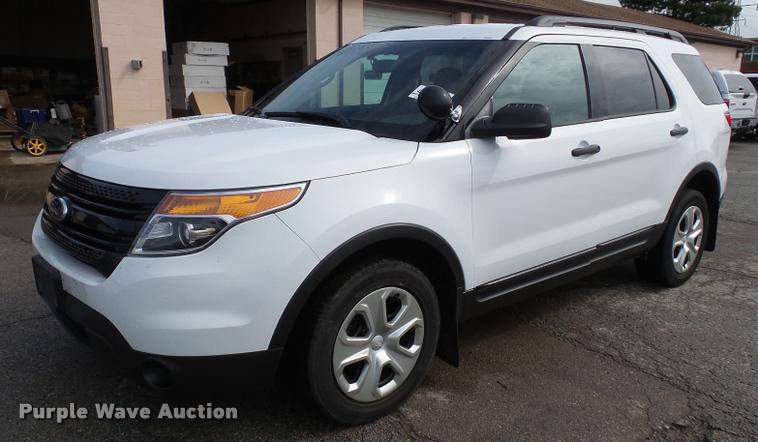 image for item J4797 2014 Ford Explorer Police Interceptor Utility SUV