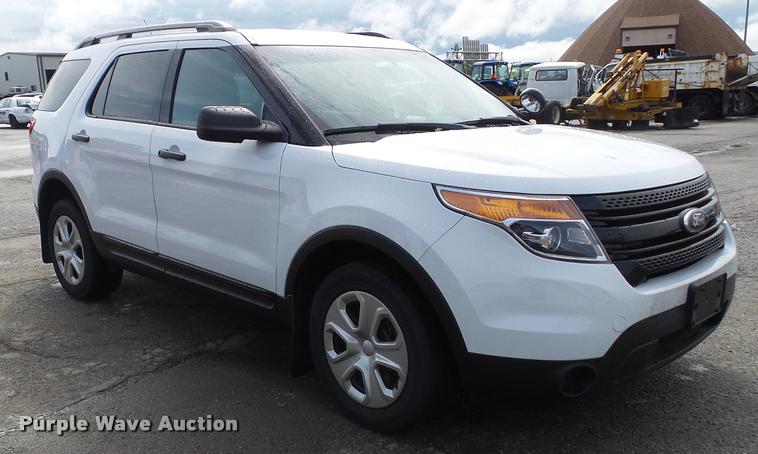 image for item J4797 2014 Ford Explorer Police Interceptor Utility SUV