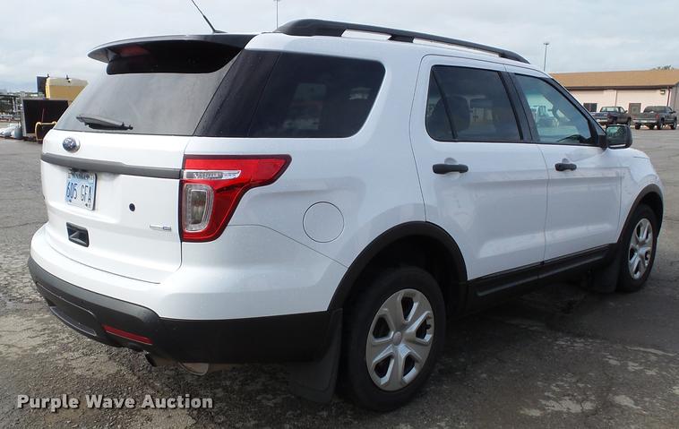 image for item J4797 2014 Ford Explorer Police Interceptor Utility SUV