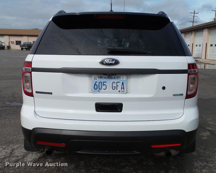 image for item J4797 2014 Ford Explorer Police Interceptor Utility SUV