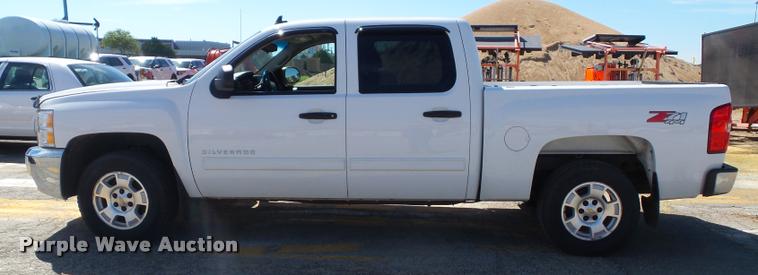 image for item J4798 2012 Chevrolet Silverado 1500 Z71 Crew Cab pickup truck