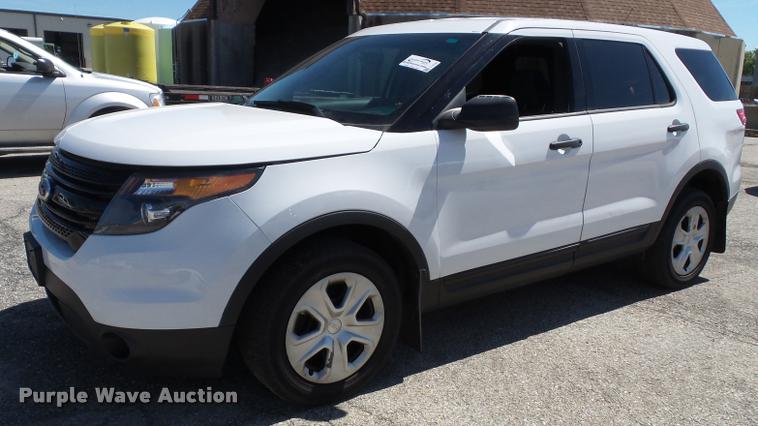 image for item J4799 2013 Ford Explorer Police Interceptor Utility SUV