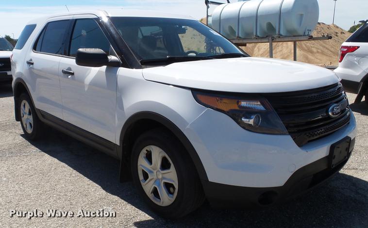 image for item J4799 2013 Ford Explorer Police Interceptor Utility SUV