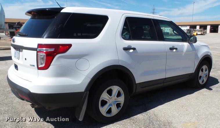 image for item J4799 2013 Ford Explorer Police Interceptor Utility SUV