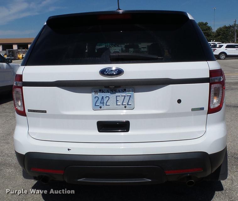 image for item J4799 2013 Ford Explorer Police Interceptor Utility SUV