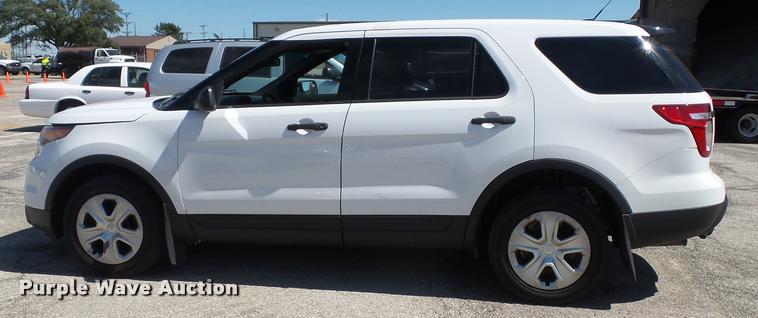 image for item J4799 2013 Ford Explorer Police Interceptor Utility SUV