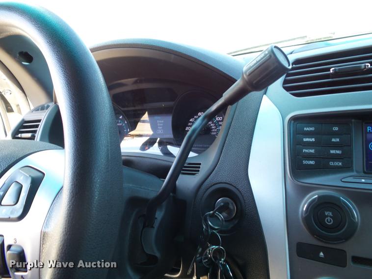 image for item J4799 2013 Ford Explorer Police Interceptor Utility SUV