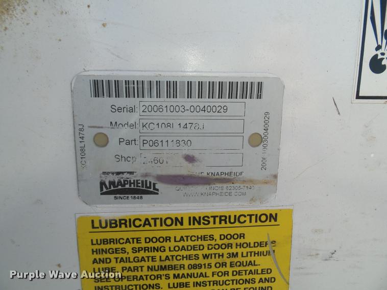 image for item J4803 2007 Ford F350 Super Duty XLT utility truck