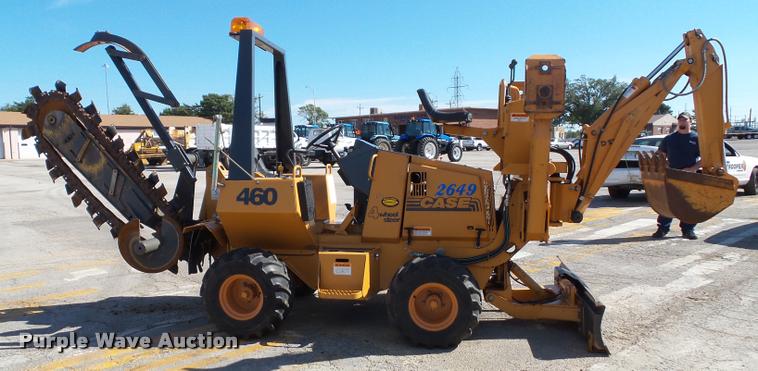 image for item J4806 1998 Case 460 trencher