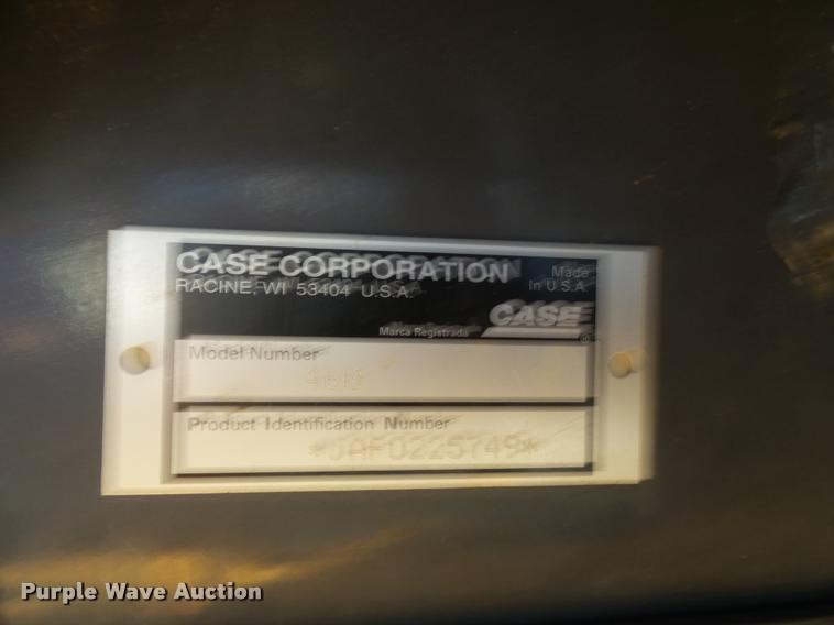 image for item J4806 1998 Case 460 trencher