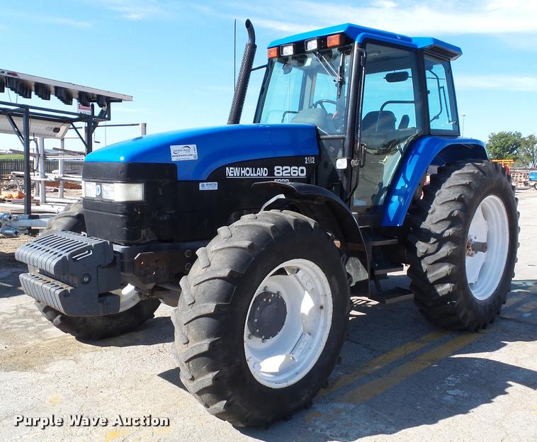 image for item J4807 1997 New Holland 8260 MFWD tractor