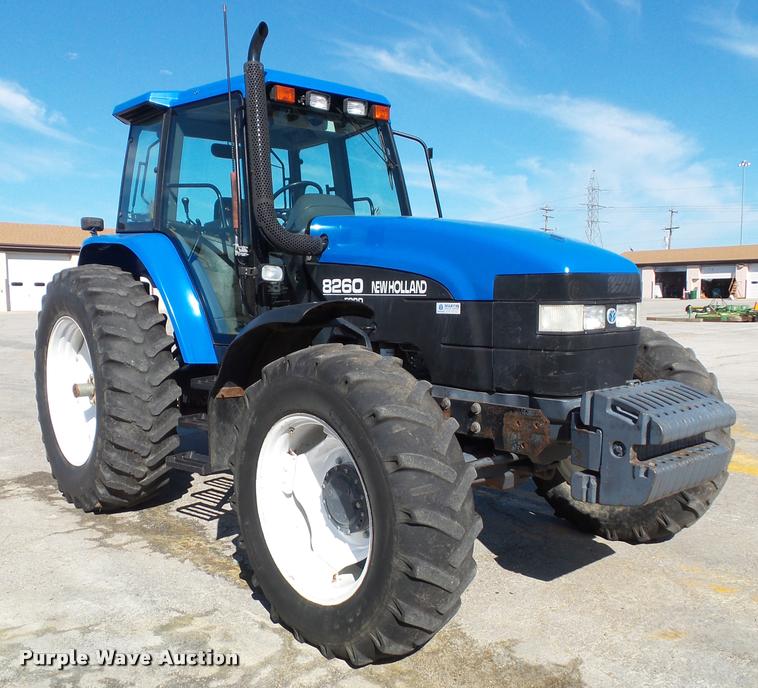 image for item J4807 1997 New Holland 8260 MFWD tractor