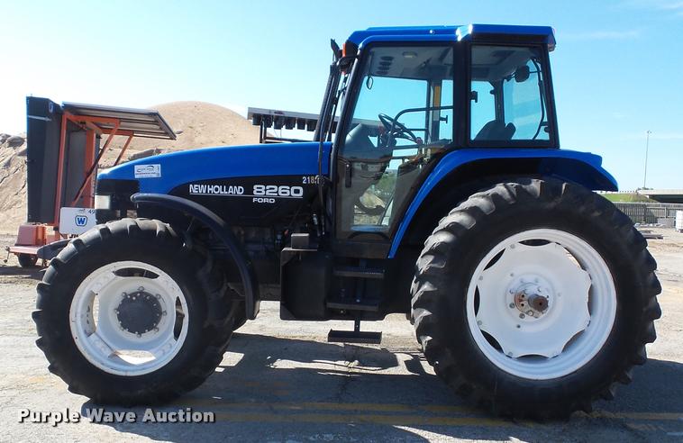 image for item J4807 1997 New Holland 8260 MFWD tractor