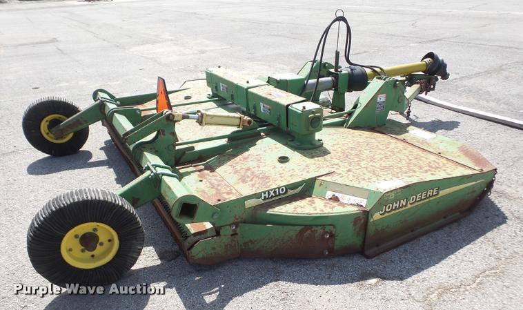 image for item K3541 John Deere HX10 rotary mower