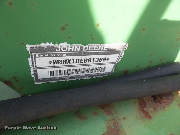 image for item K3541 John Deere HX10 rotary mower