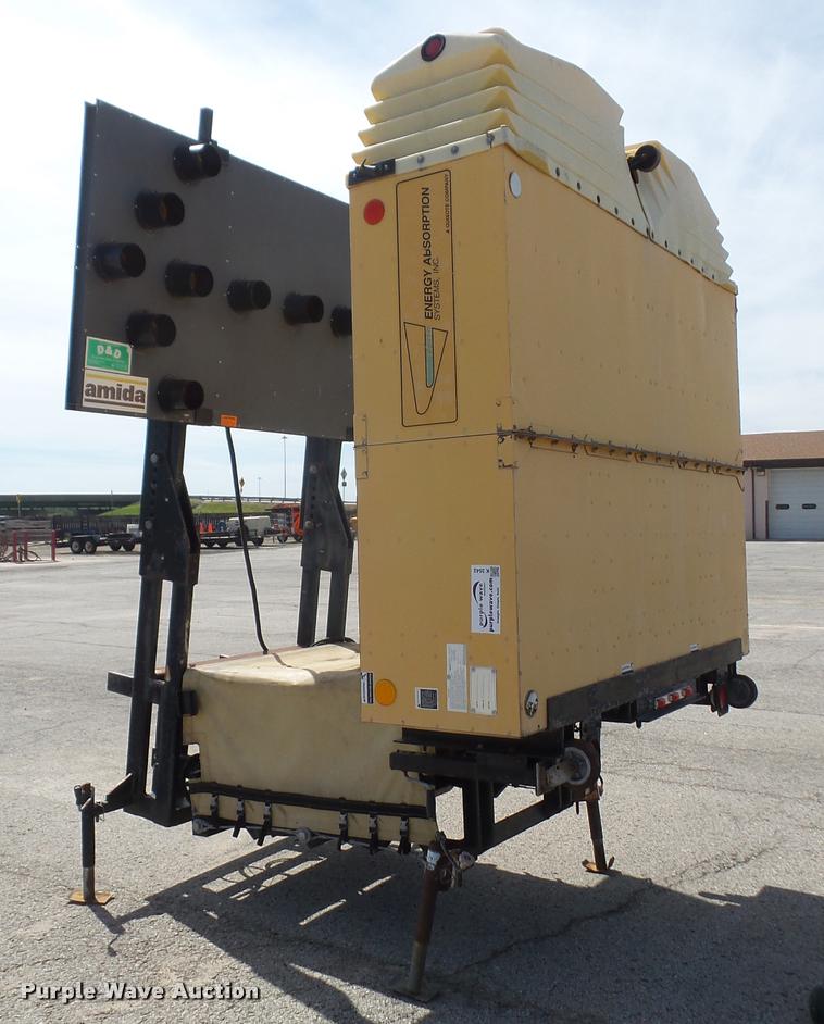 image for item K3542 2003 Energy Absorption Sys crash attenuator with arrow board