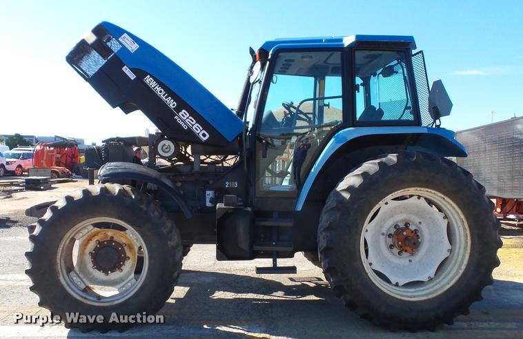 image for item K8230 1997 New Holland 8260 MFWD tractor
