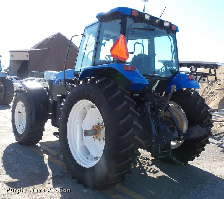 image for item K8233 1998 New Holland 8260 MFWD tractor