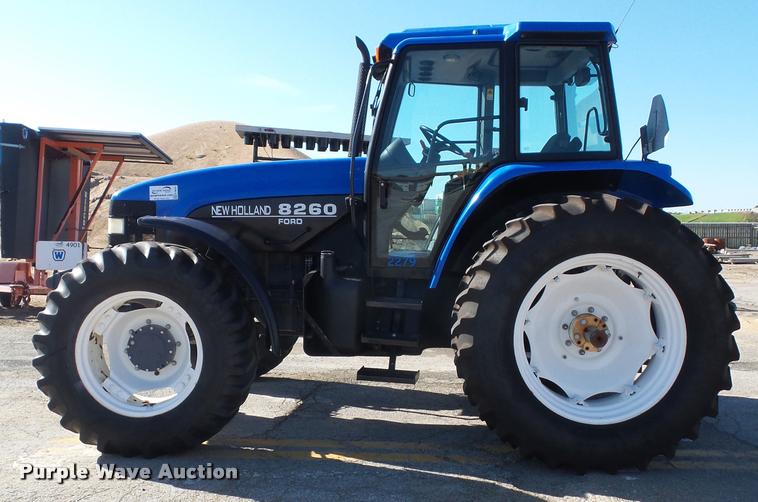 image for item K8233 1998 New Holland 8260 MFWD tractor