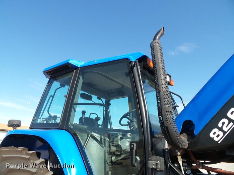 image for item K8233 1998 New Holland 8260 MFWD tractor