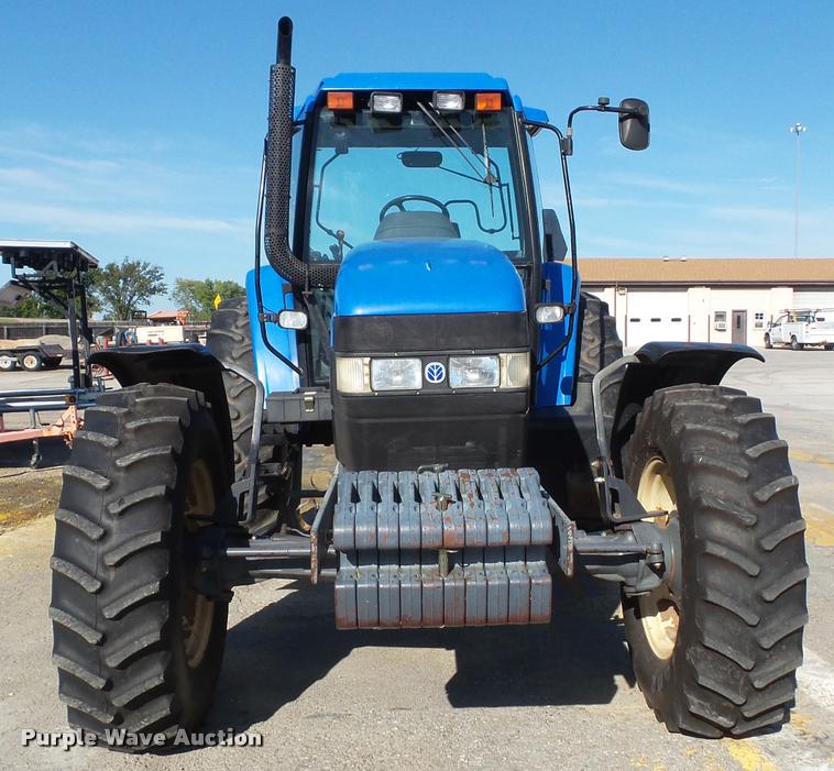 image for item K8234 1998 New Holland 8260 MFWD tractor