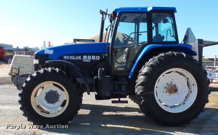 image for item K8234 1998 New Holland 8260 MFWD tractor