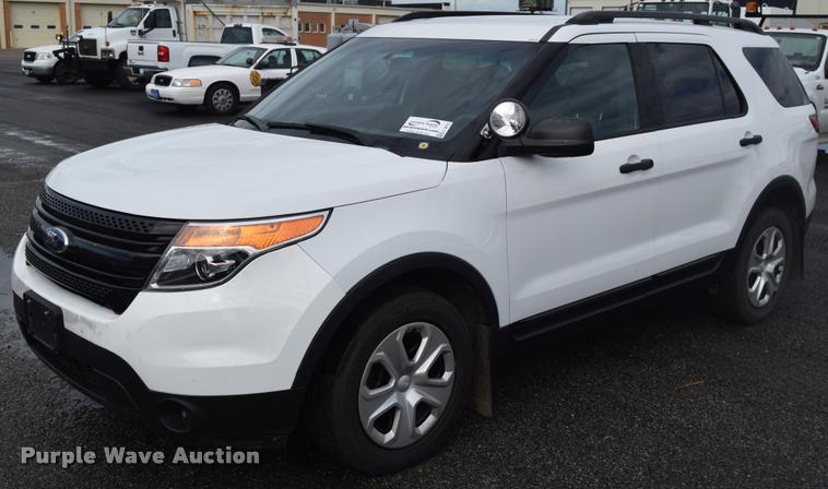 image for item L3872 2014 Ford Explorer Police Interceptor Utility SUV