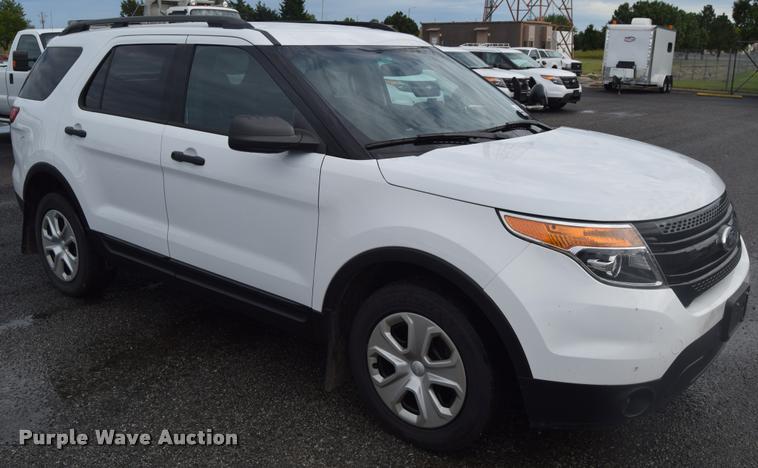 image for item L3872 2014 Ford Explorer Police Interceptor Utility SUV