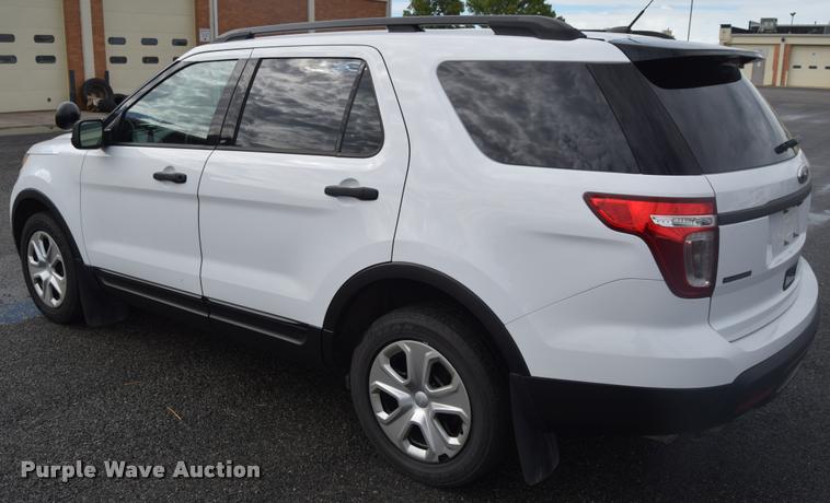 image for item L3872 2014 Ford Explorer Police Interceptor Utility SUV
