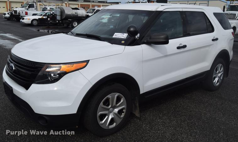 image for item L3874 2013 Ford Explorer Police Interceptor Utility SUV