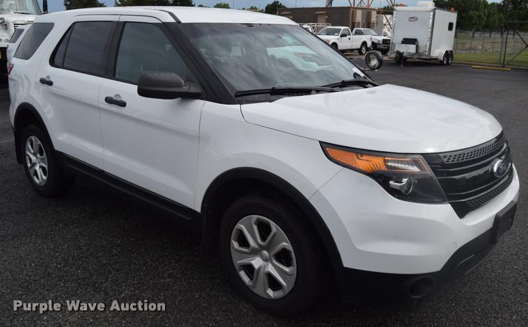 image for item L3874 2013 Ford Explorer Police Interceptor Utility SUV