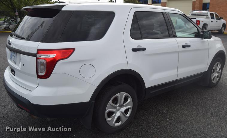 image for item L3874 2013 Ford Explorer Police Interceptor Utility SUV