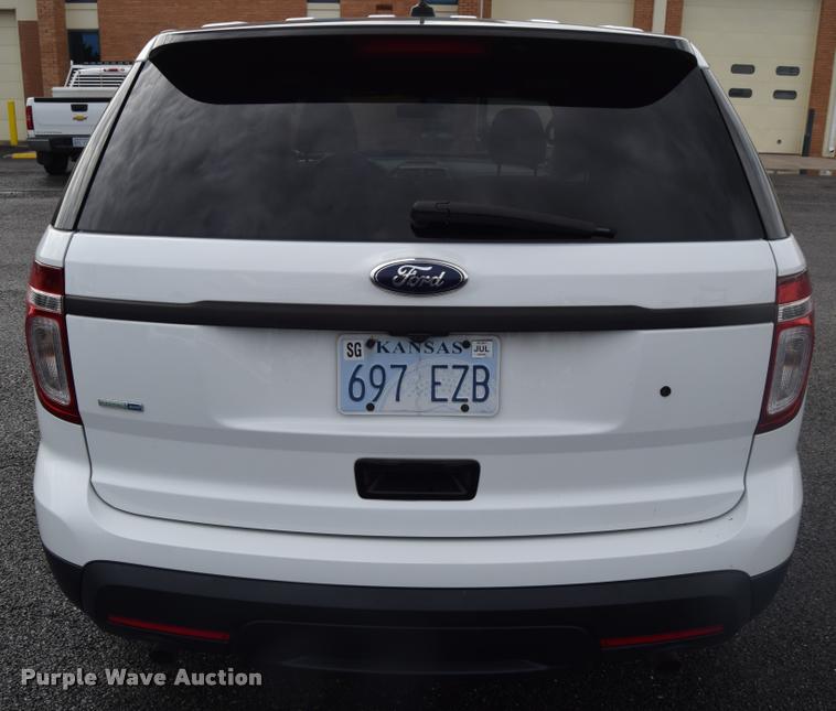 image for item L3874 2013 Ford Explorer Police Interceptor Utility SUV