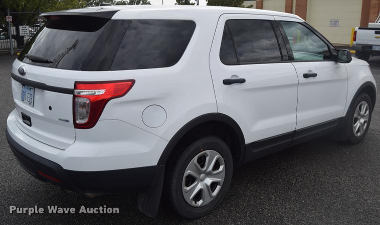 image for item L3875 2013 Ford Explorer Police Interceptor Utility SUV