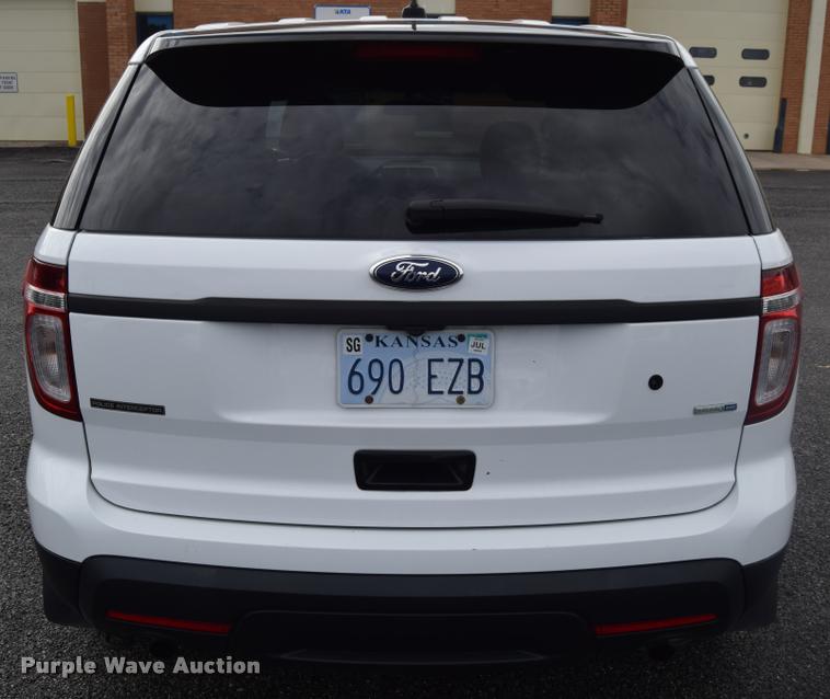 image for item L3875 2013 Ford Explorer Police Interceptor Utility SUV