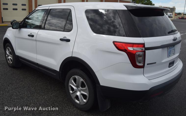 image for item L3875 2013 Ford Explorer Police Interceptor Utility SUV
