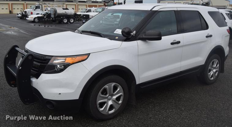 image for item L3876 2013 Ford Explorer Police Interceptor Utility SUV