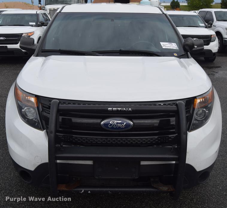 image for item L3876 2013 Ford Explorer Police Interceptor Utility SUV