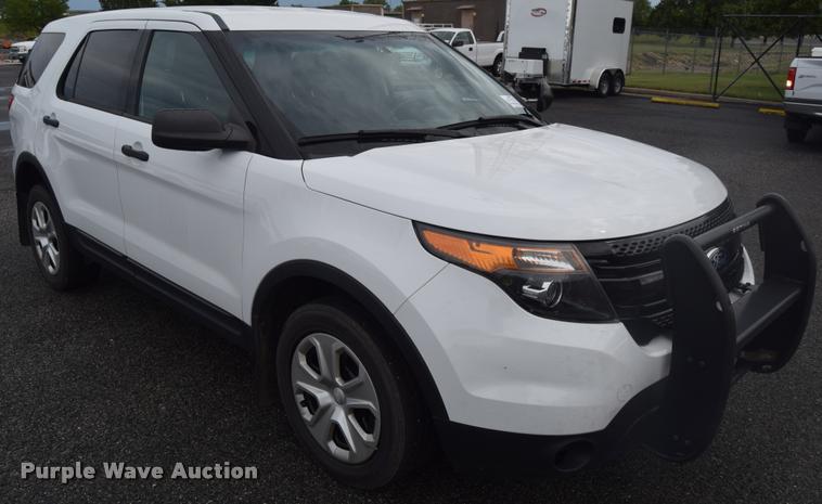 image for item L3876 2013 Ford Explorer Police Interceptor Utility SUV