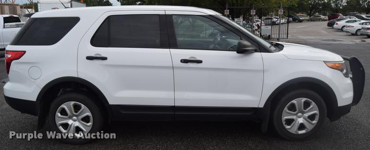 image for item L3876 2013 Ford Explorer Police Interceptor Utility SUV