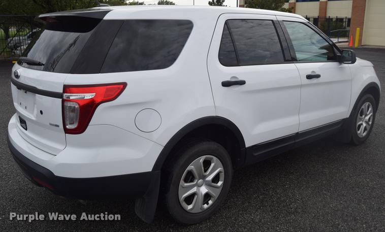 image for item L3876 2013 Ford Explorer Police Interceptor Utility SUV