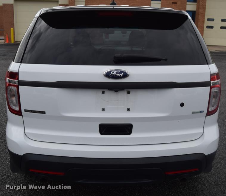 image for item L3876 2013 Ford Explorer Police Interceptor Utility SUV