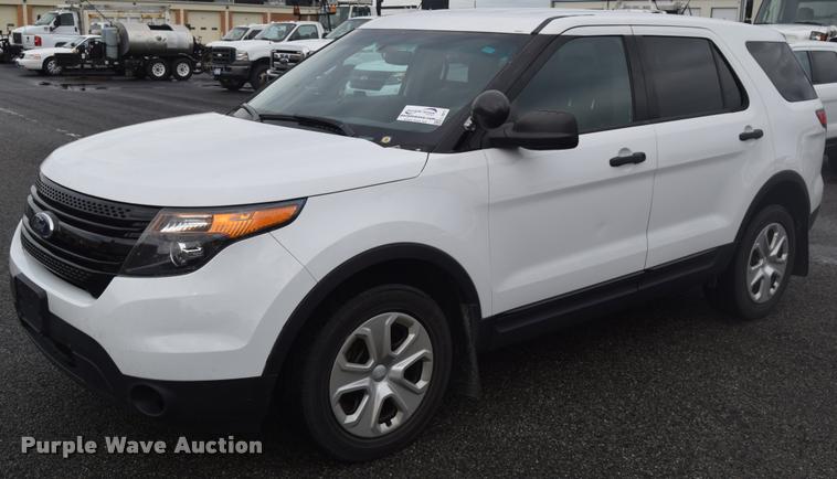 image for item L3877 2013 Ford Explorer Police Interceptor Utility SUV