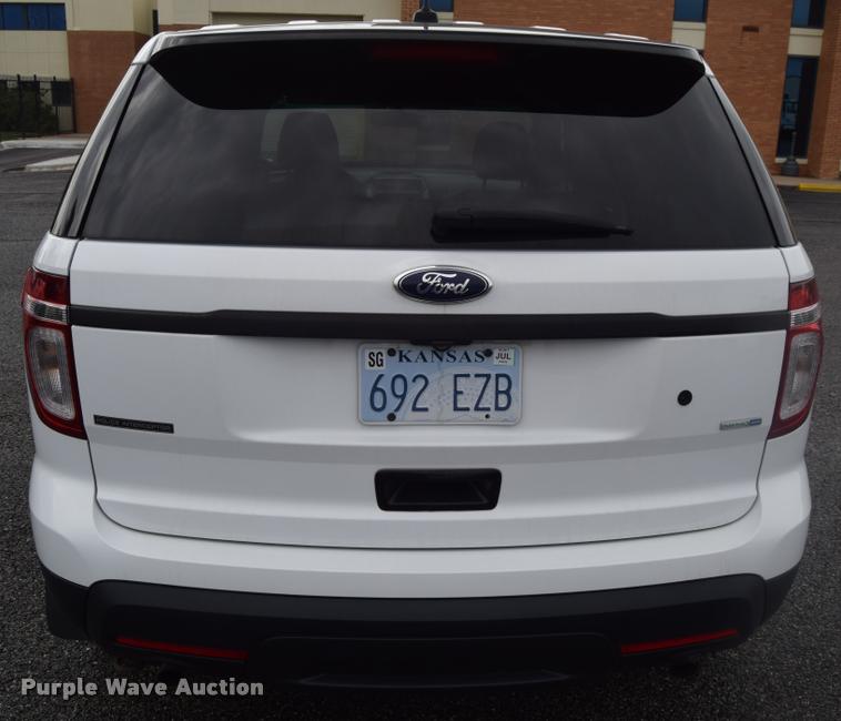 image for item L3877 2013 Ford Explorer Police Interceptor Utility SUV