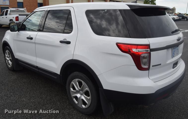 image for item L3877 2013 Ford Explorer Police Interceptor Utility SUV
